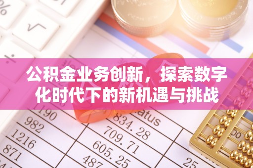 广德公积金业务创新，探索数字化时代下的新机遇与挑战