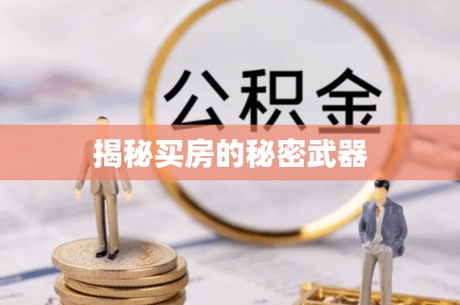 广德揭秘买房的秘密武器
