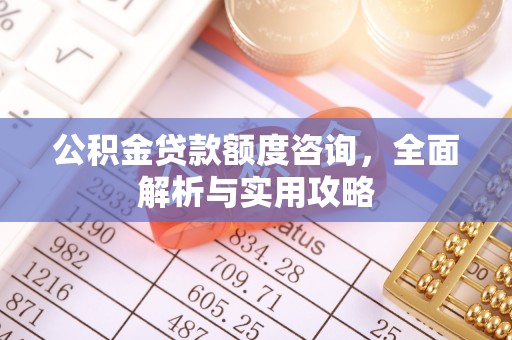 广德公积金贷款额度咨询，全面解析与实用攻略