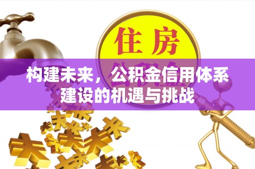 广德构建未来，公积金信用体系建设的机遇与挑战