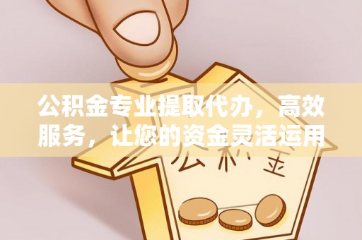 广德公积金专业提取代办，高效服务，让您的资金灵活运用