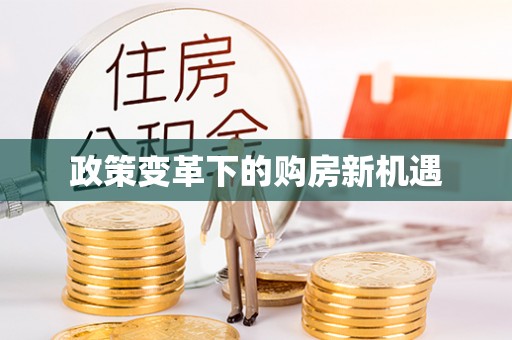 广德政策变革下的购房新机遇