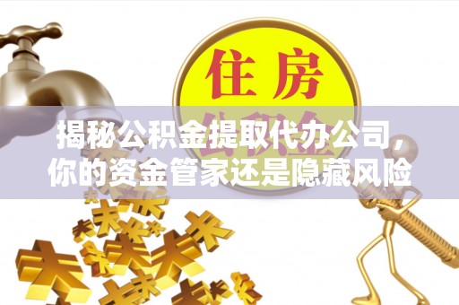 广德揭秘公积金提取代办公司，你的资金管家还是隐藏风险？